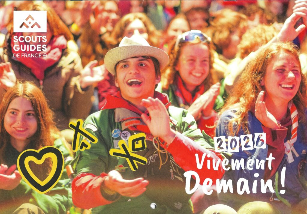 Calendrier Scouts et Guides de France 2026